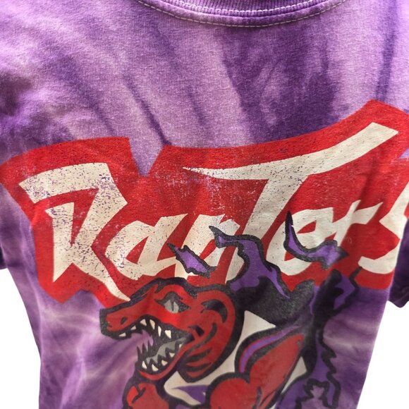 Mitchell & Ness Raptors NBO Hardwood Classics Purple Tie-Dye Men Size M - Picture 8 of 9